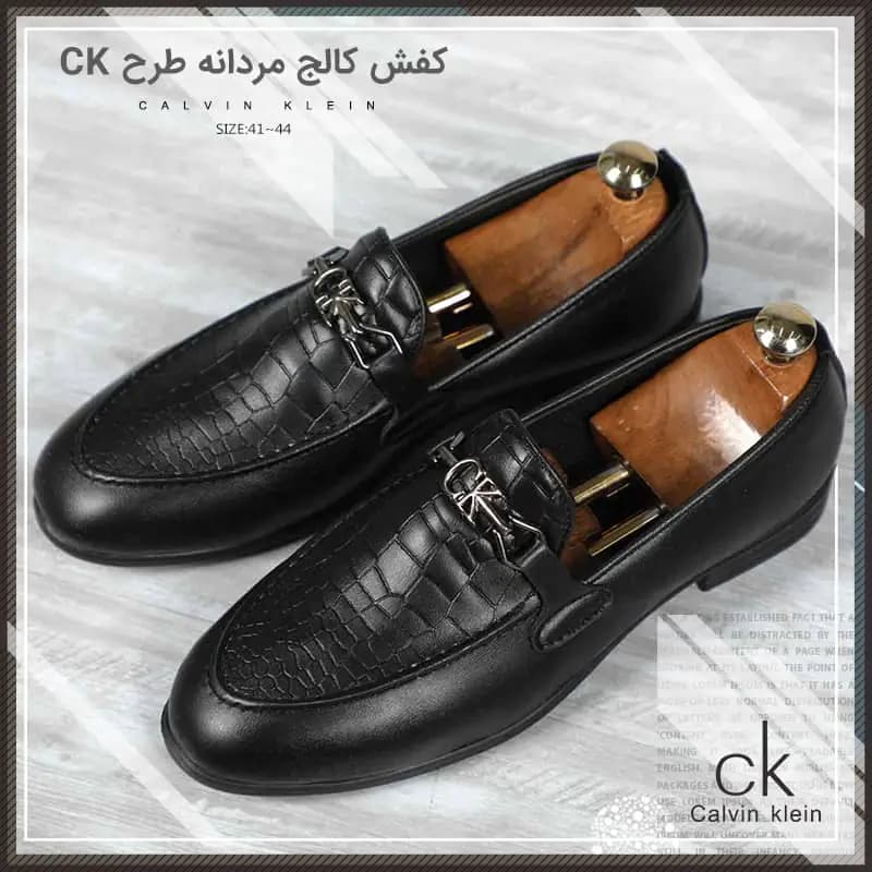 کفش کالج مردانه طرح CK — تصویر ۲