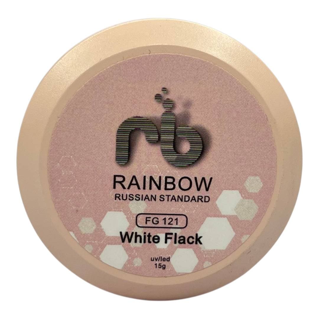 بیلدر ژل کاسه ای رینبو (RAINBOW) مدل دونه برفی کد FG121 — تصویر ۳