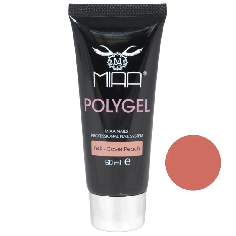 پلی ژل ۶۰ میل میا (Mia Poly Gel 60ml) رنگ COVER PEACH