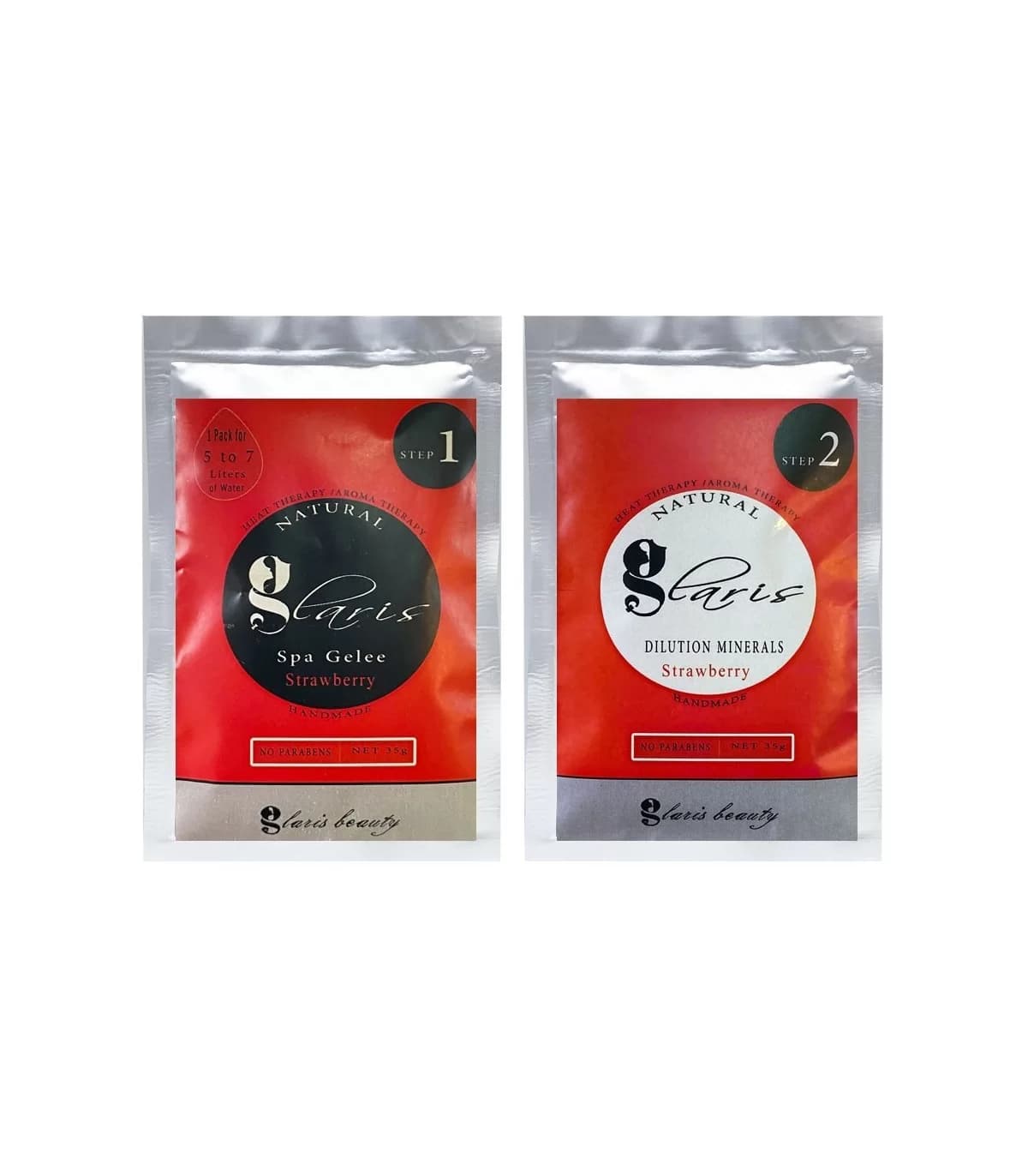 ژل پدیکور گلاریس با رایحه توت فرنگی حجم 35 گرم