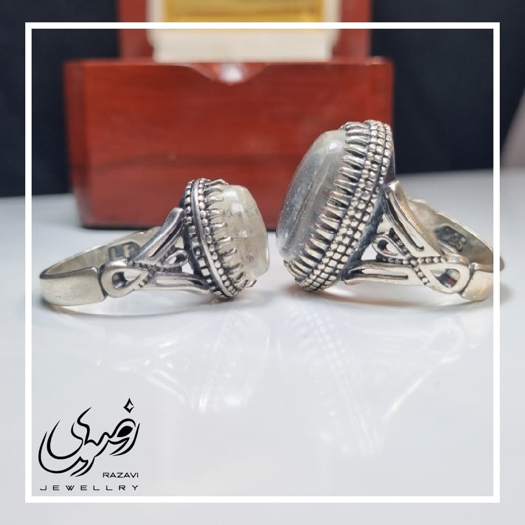 ست انگشتر نقره مردانه و زنانه درنجف — تصویر ۱۰