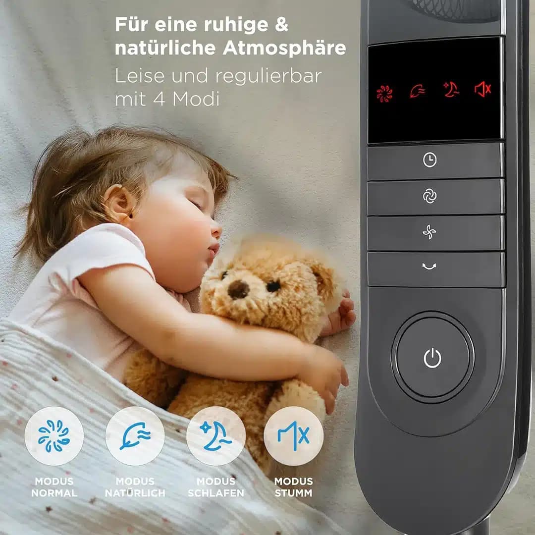 پنکه ایستاده میدیا کنترلدار مدل FS40-15FR — تصویر ۴