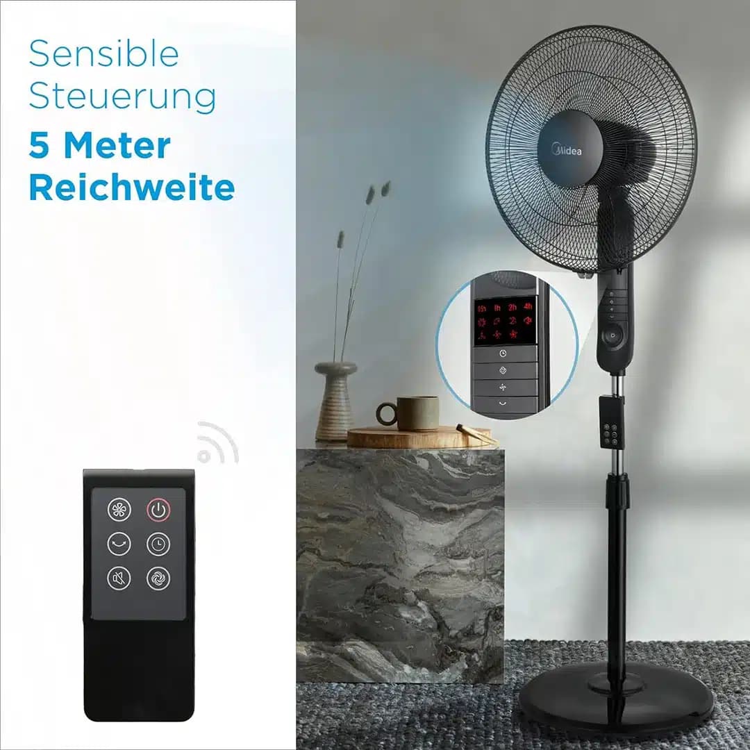 پنکه ایستاده میدیا کنترلدار مدل FS40-15FR