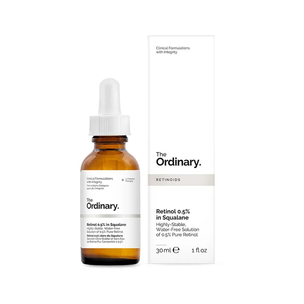سرم رتینول اوردینری غلظت 0/5 درصد The Ordinary Retinol حجم 30 میل خرید سفورا اورجینال