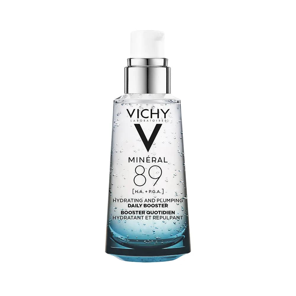 سرم آبرسان وتقویت کننده ویشی VICHY مدل Mineral 89 حاوی Polyglutamic Acid فرانسه جدید اورجینال — تصویر ۳
