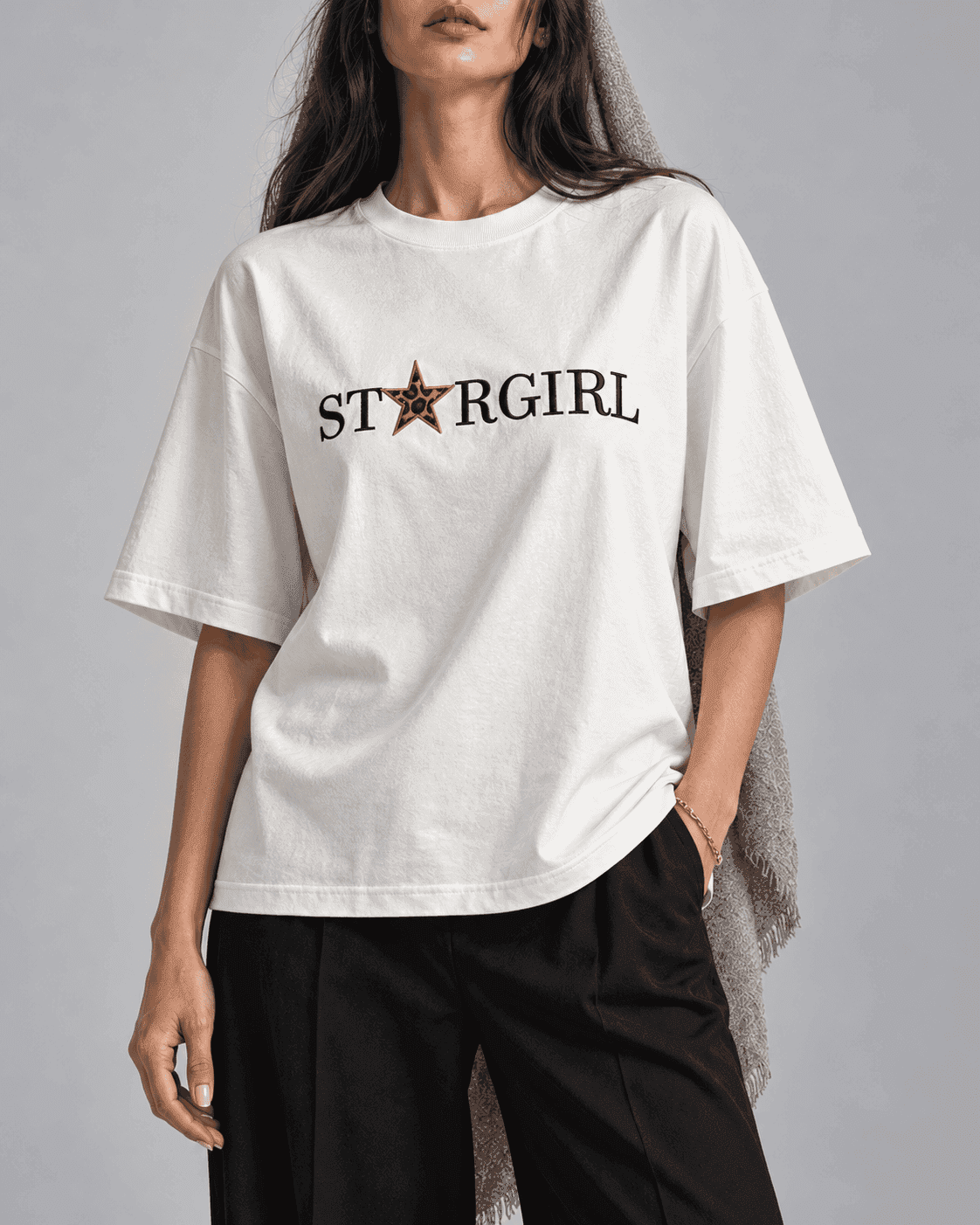 تیشرت گلدوزی Star Girl — تصویر ۴