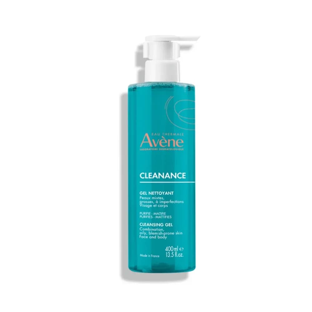 ژل شستشوی صورت و بدن اون Avene مدل Cleanance حجم 200 و 400 میل | بدون صابون، پوست چرب — تصویر ۳