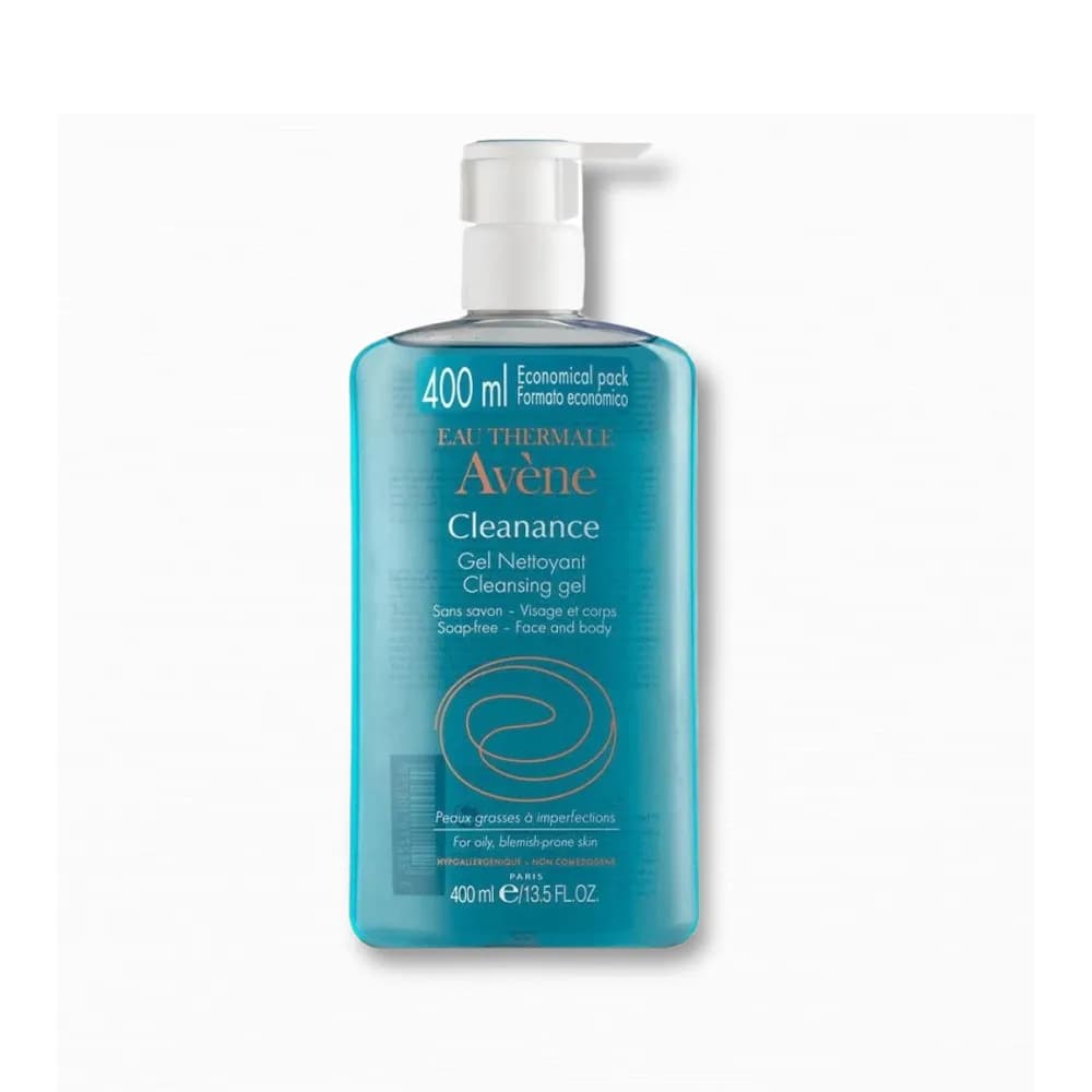 ژل شستشوی صورت و بدن اون Avene مدل Cleanance حجم 200 و 400 میل | بدون صابون، پوست چرب