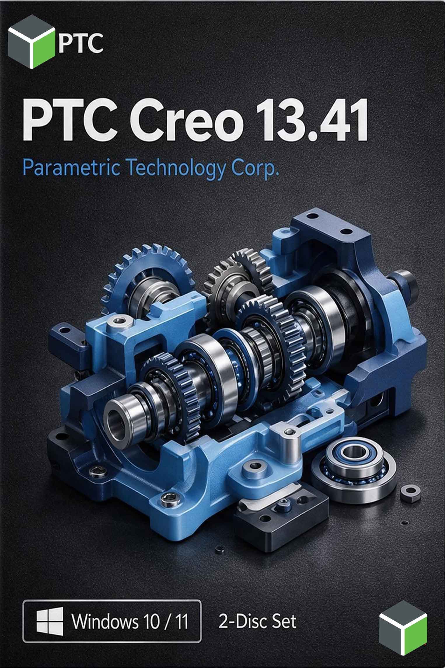 نرم افزار ویندوز PTC Creo Parametric 13.4 CAD/CAM/CAE در صنعت مهندسی مکانیک — تصویر ۲