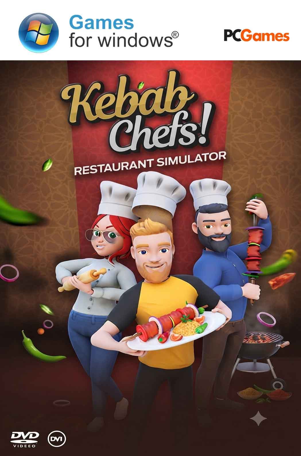 بازی کامپیوتر Kebab Chefs! – Restaurant Simulator مدیریت رستوران کبابی — تصویر ۹
