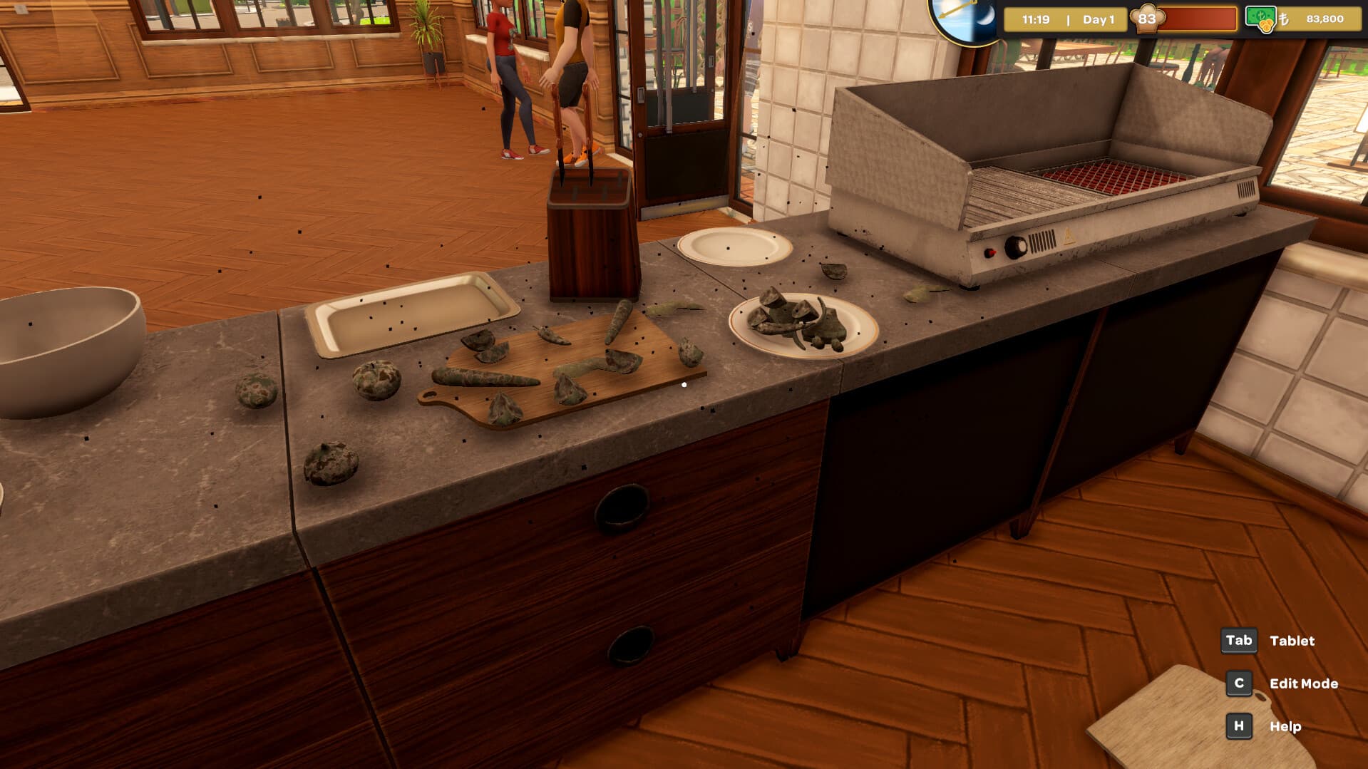 بازی کامپیوتر Kebab Chefs! – Restaurant Simulator مدیریت رستوران کبابی — تصویر ۴