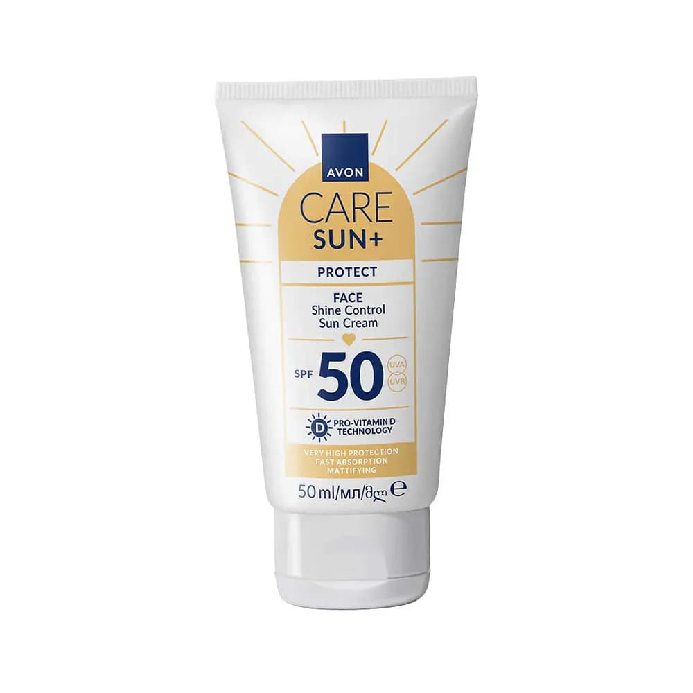 کرم ضدآفتاب صورت آون Avon مدل Shine Control با SPF50 | محافظت کامل + کنترل چربی اورجینال