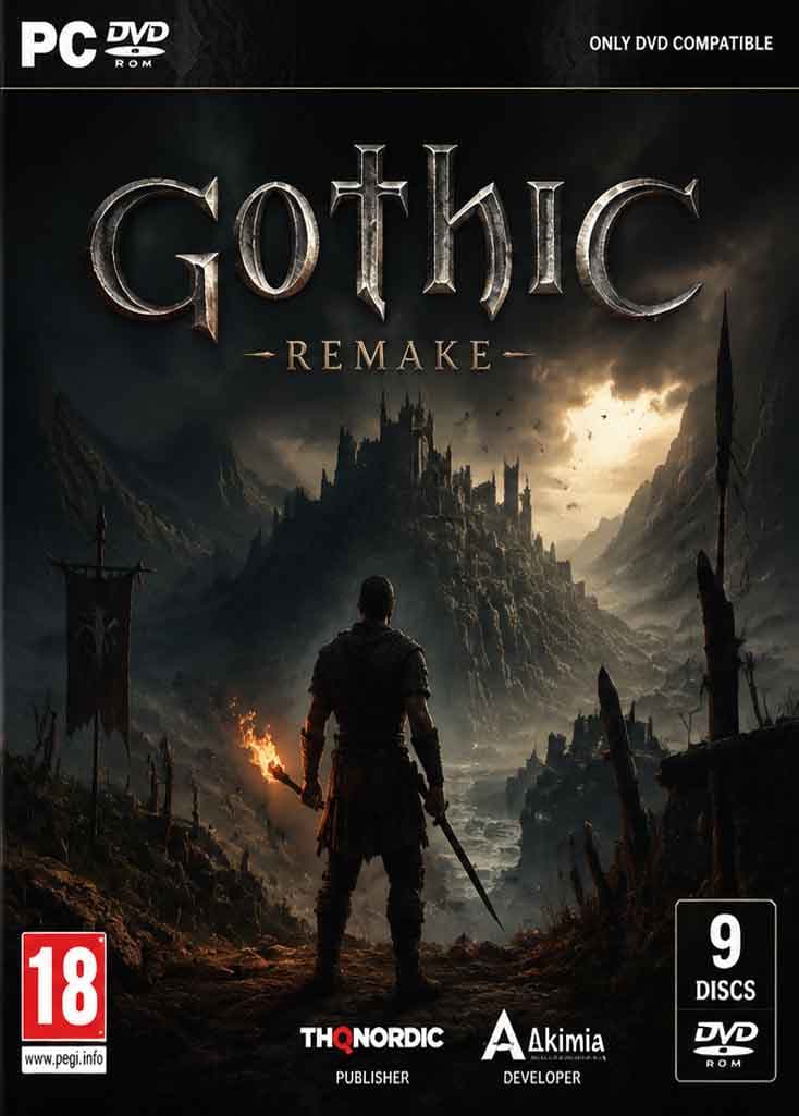 بازی کامپیوتر Gothic 1 Remake بازگشت باشکوه یک افسانه به دنیای مدرن — تصویر ۹