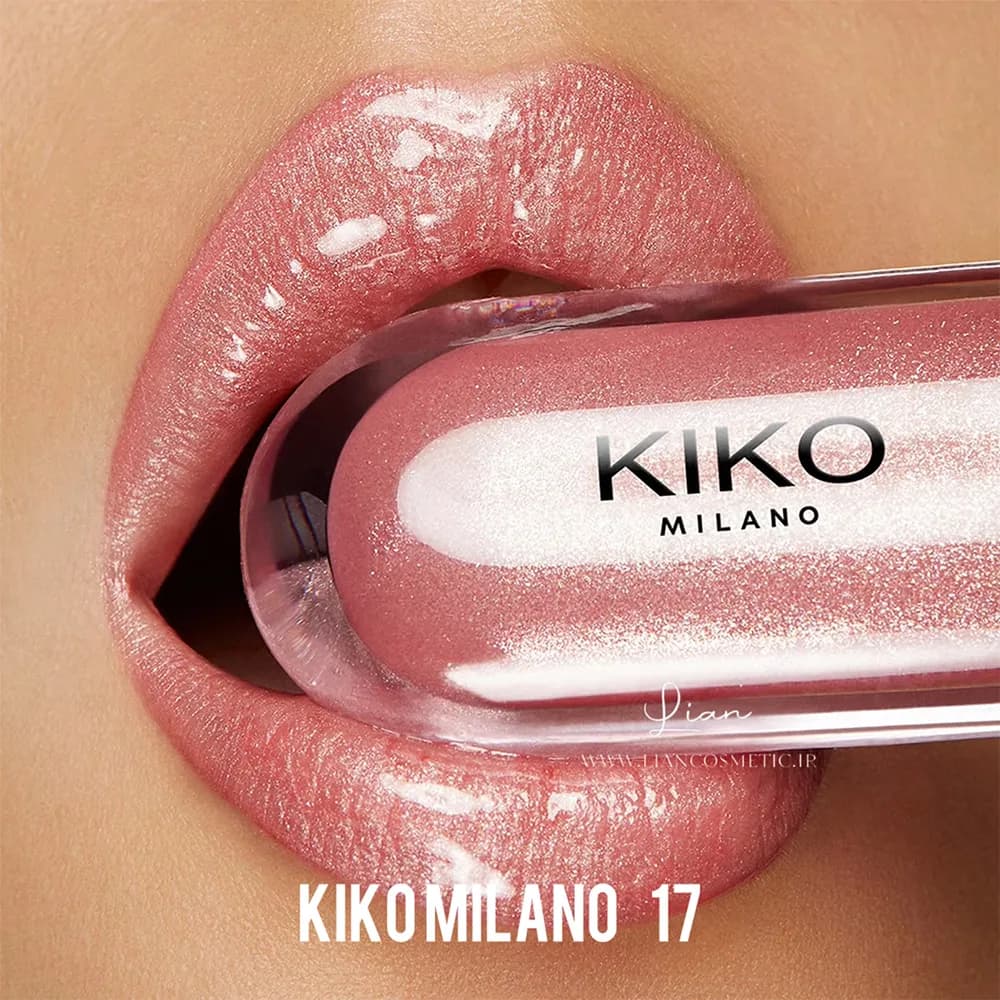 لیپ گلاس سه بعدی و آبرسان کیکو میلانو | KIKO Milano 3D Hydra Lipglossخرید نمایندگی کیکو ایتالیا اورجینال — تصویر ۲
