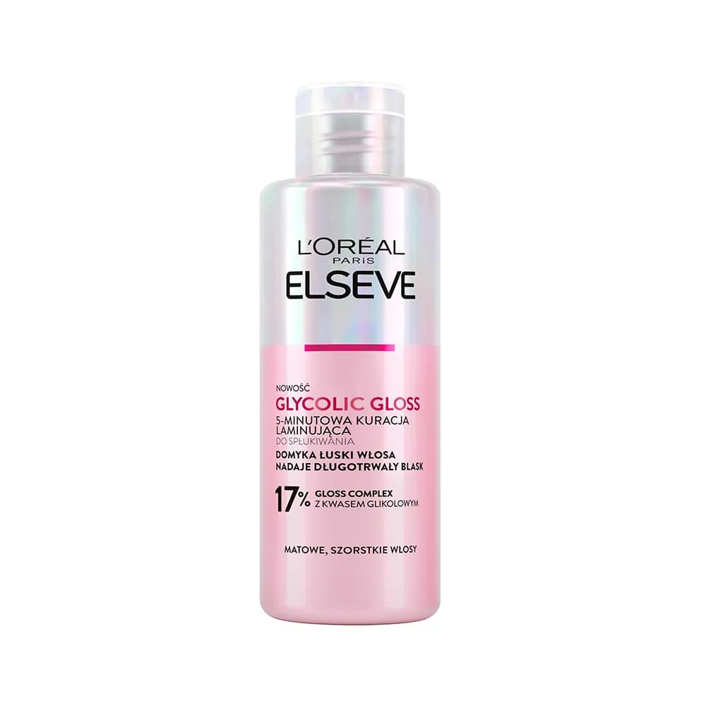 ماسک مو لمینیت لمینیشن گلایکولیک اسید لورال السیو LOreal Elvive Glycolic Gloss Lamination اورجینال