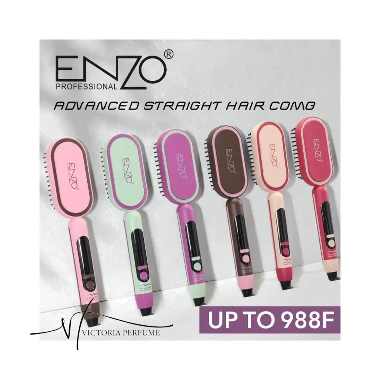 برس حرارتی انزو EN-4102 ENZO EN-4102 Professional Heat Styling Comb- EN-4102. — تصویر ۴