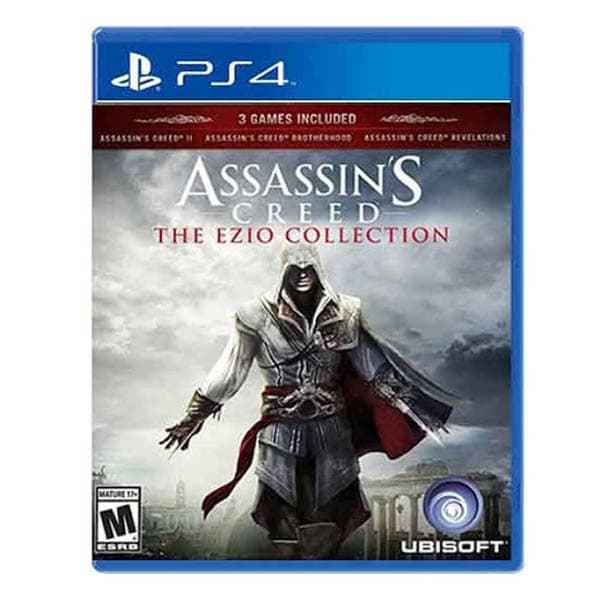 دیسک بازی Assassins creed Ezio collection Ps4 نو – پلمپ سری کامل اساسینز کرید 2 — تصویر ۲