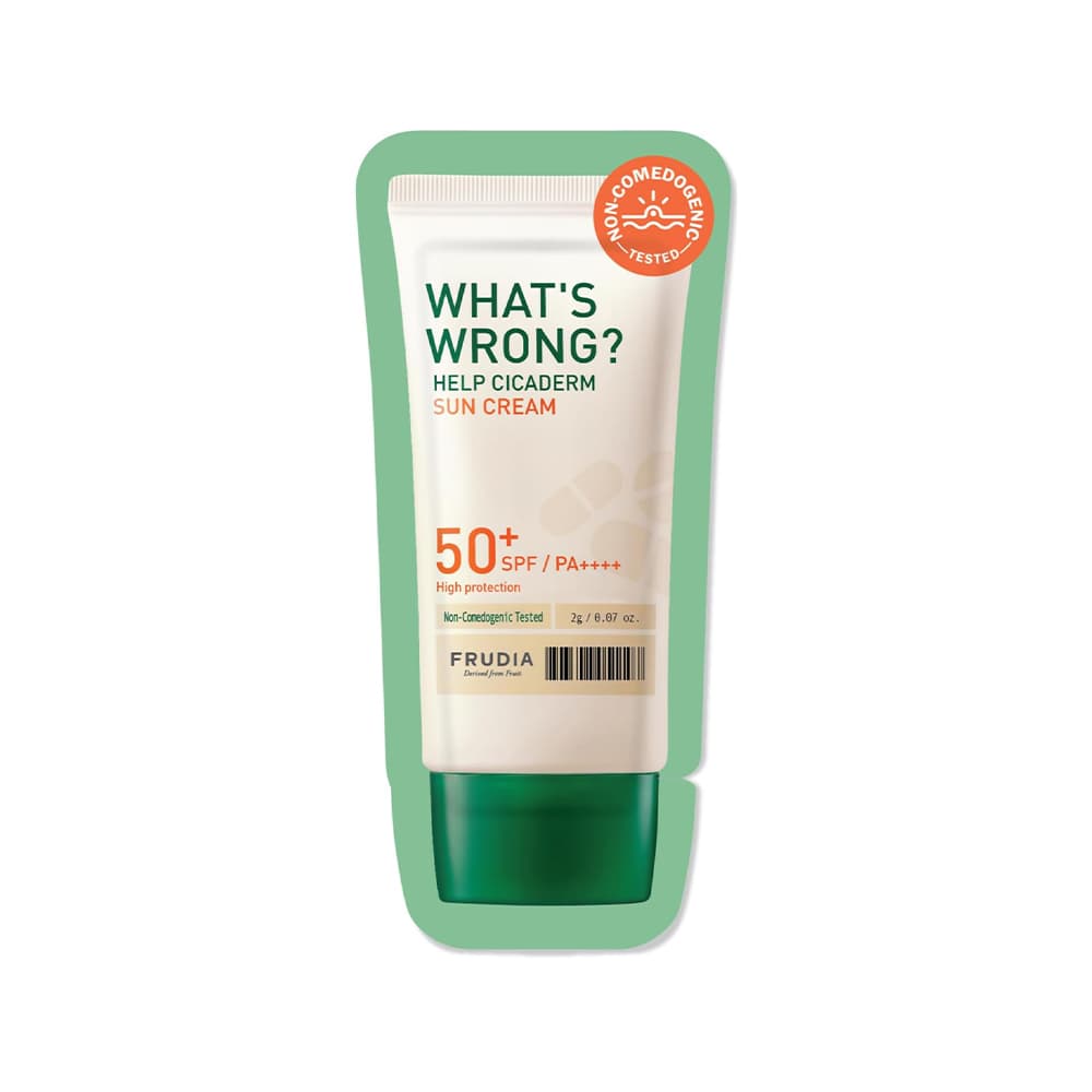 کرم ضد آفتاب کره ای فرودیا FRUDIA What’s Wrong Help SPF50 مرطوب کننده 50 گرم اورجینال — تصویر ۸