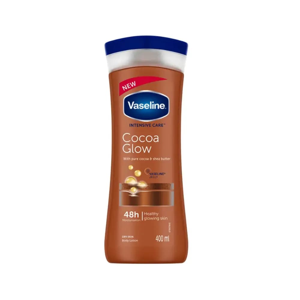 لوسیون بدن وازلین شکلاتی VASELINE COCOA GLOW اورجینال
