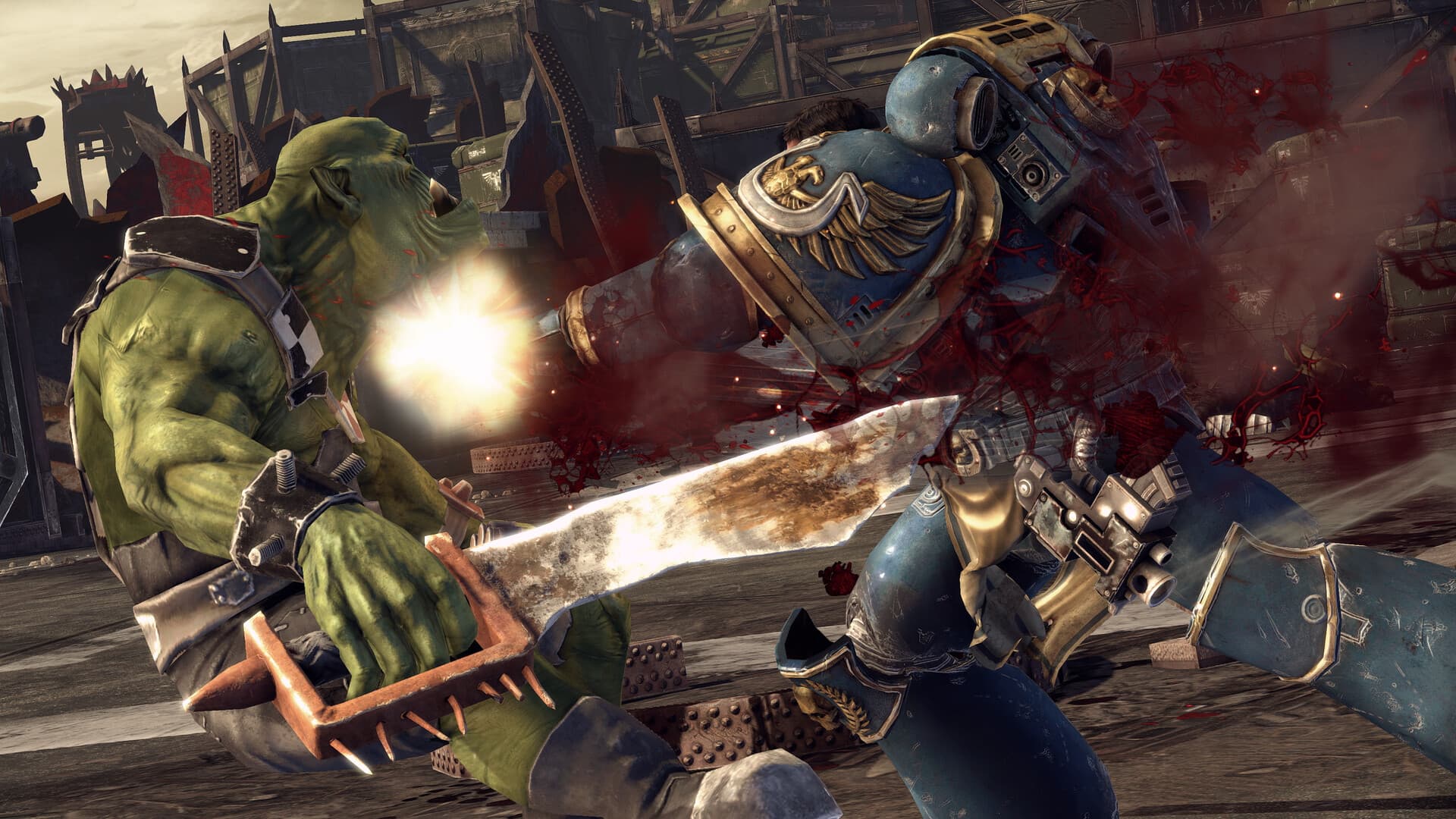 بازی کامپیوتر Warhammer 40K Space Marine – Master Crafted Edition — تصویر ۳