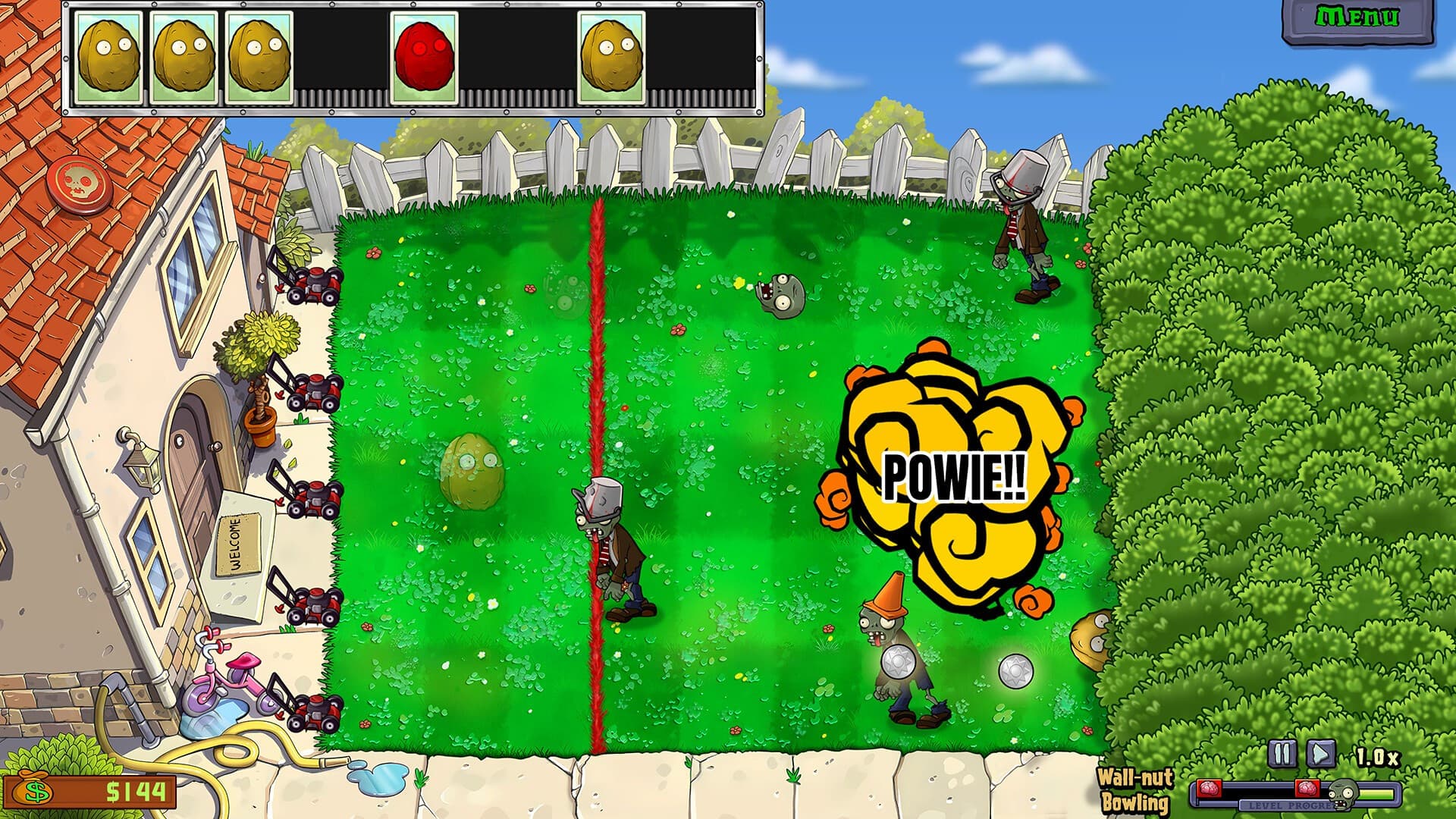 بازی کامپیوتر Plants vs. Zombies: Replanted گیاهان در برابر زامبی ها — تصویر ۵