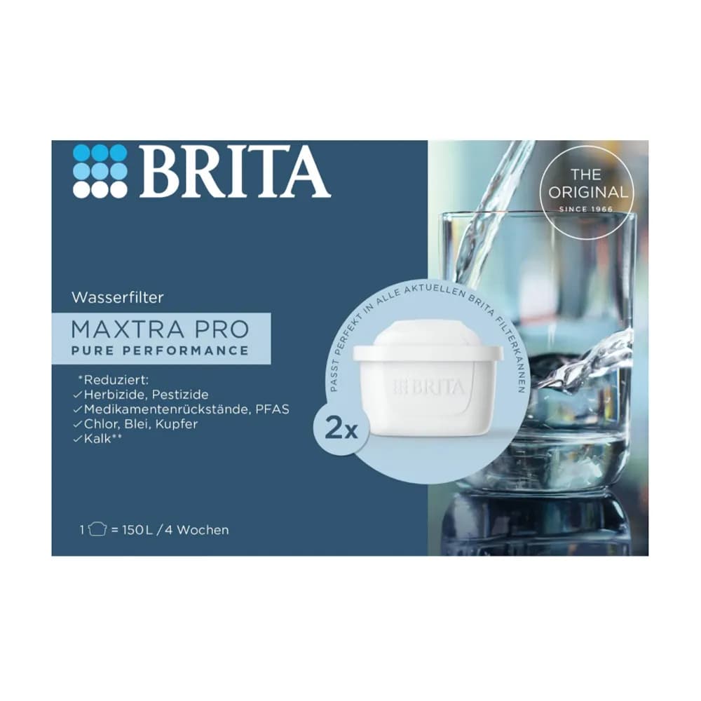 فیلتر یدک پارچ تصفیه آب بریتا Brita مدل Brita Maxtra Pro پک 2 عددی اورجینال