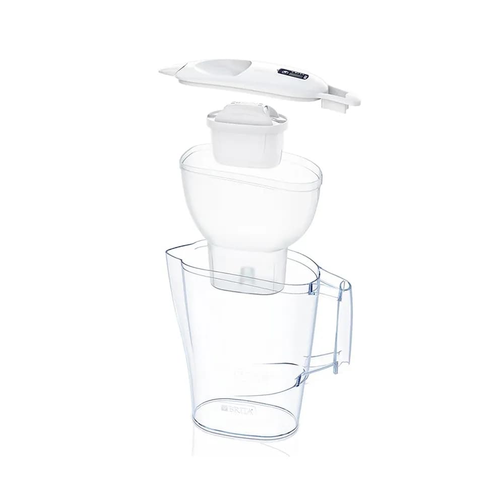 پارچ تصفیه آب برند Brita آلمان مدل Aluna با ظرفیت 3.5 لیتر آلمان با یک فیلتر اورجینال — تصویر ۱۱