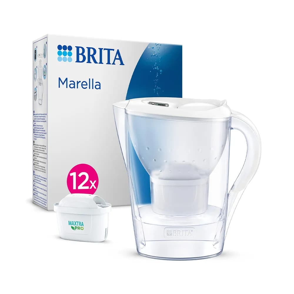 پارچ تصفیه آب برند Brita آلمان مدل Aluna با ظرفیت 3.5 لیتر آلمان با یک فیلتر اورجینال