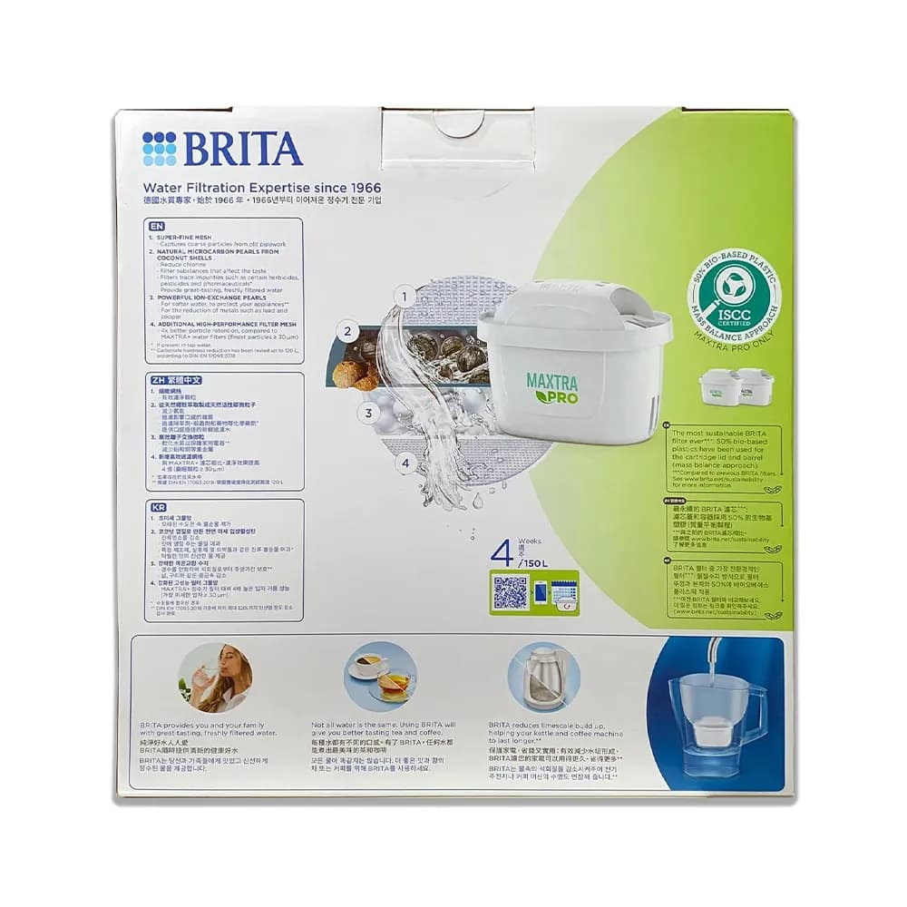 پارچ تصفیه آب برند Brita آلمان مدل Aluna با ظرفیت 3.5 لیتر آلمان با یک فیلتر اورجینال — تصویر ۳