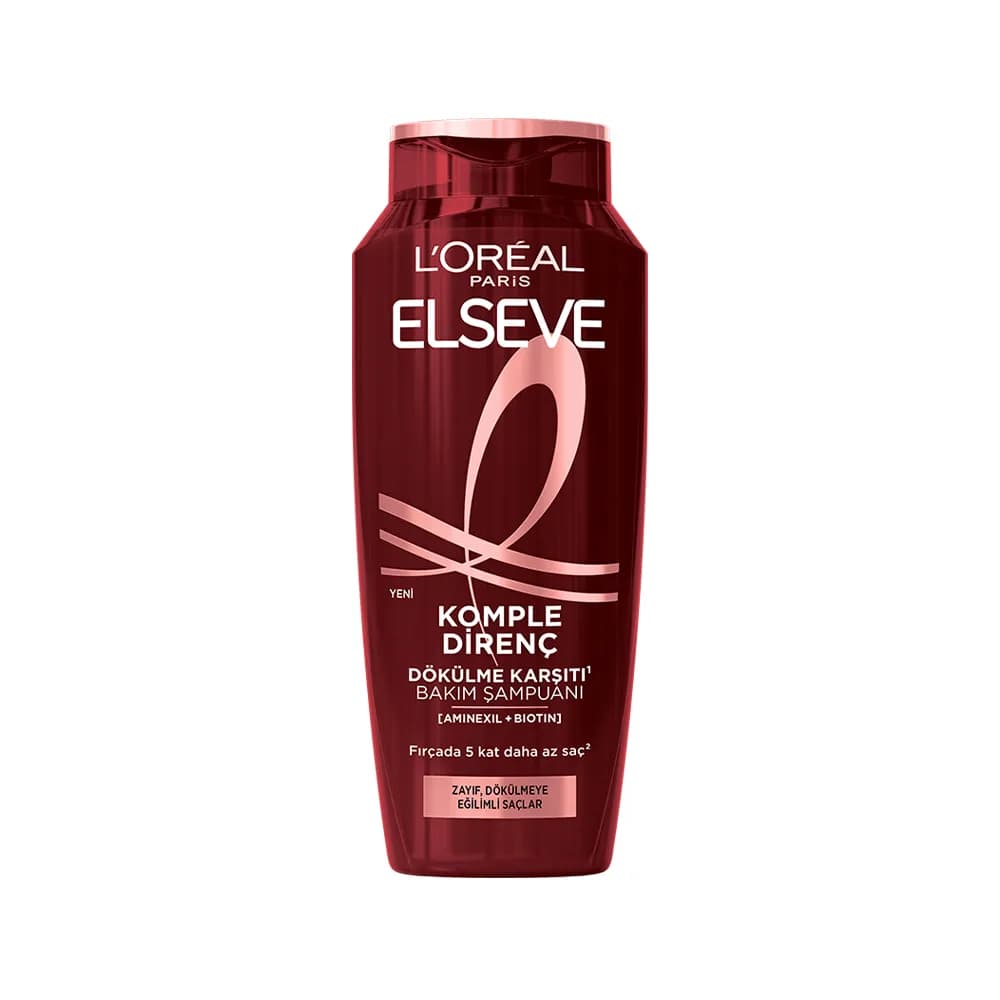شامپو ضد ريزش آمينكسيل و بيوتين لورآل LOREAL ELSEVE حجم 285 میل اورجینال