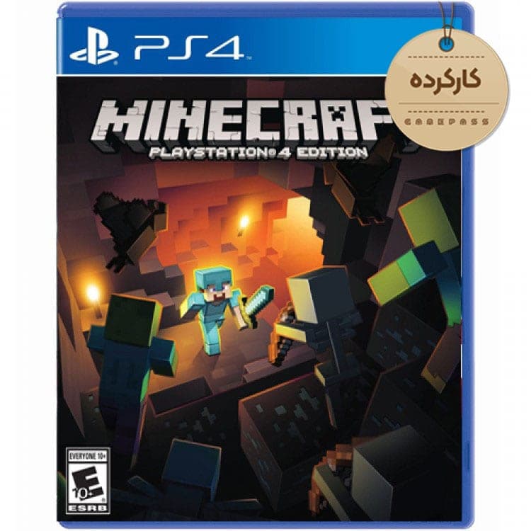 دیسک بازی Minecraft Ps4 کارکرده — تصویر ۳