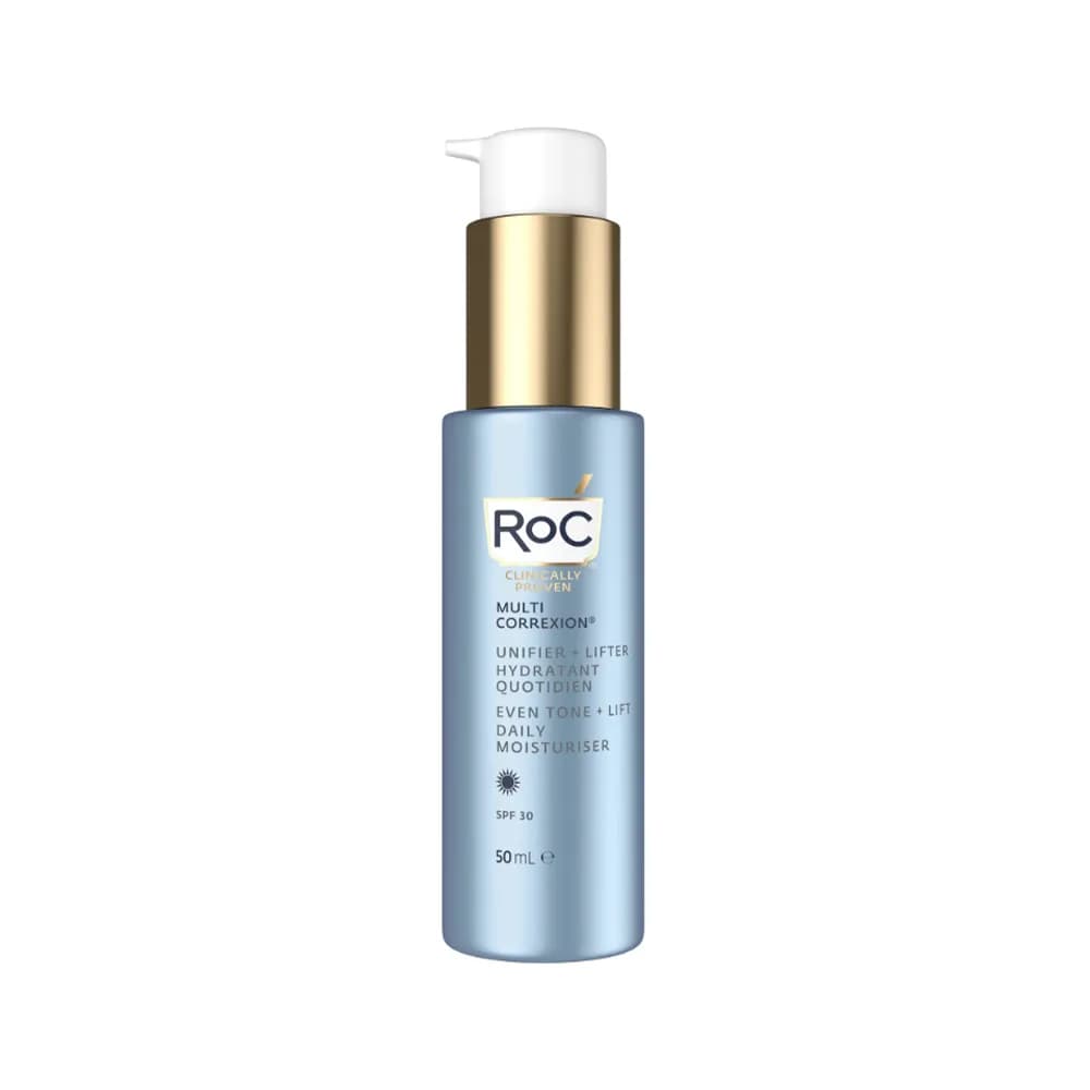 سرم مرطوب کننده و لیفتینگ ضد چروک و لک راک Roc بازسازی کننده پوست حاوی SPF30 ساخت آمریکا اورجینال — تصویر ۲