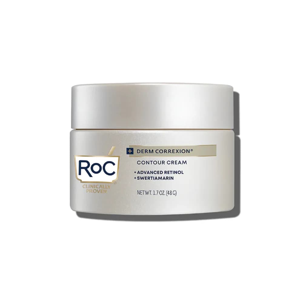 کرم رتینول لیفت کننده آبرسان راک Roc صورت و گردن مدل derm correxion contour cream اصل آمریکا — تصویر ۲