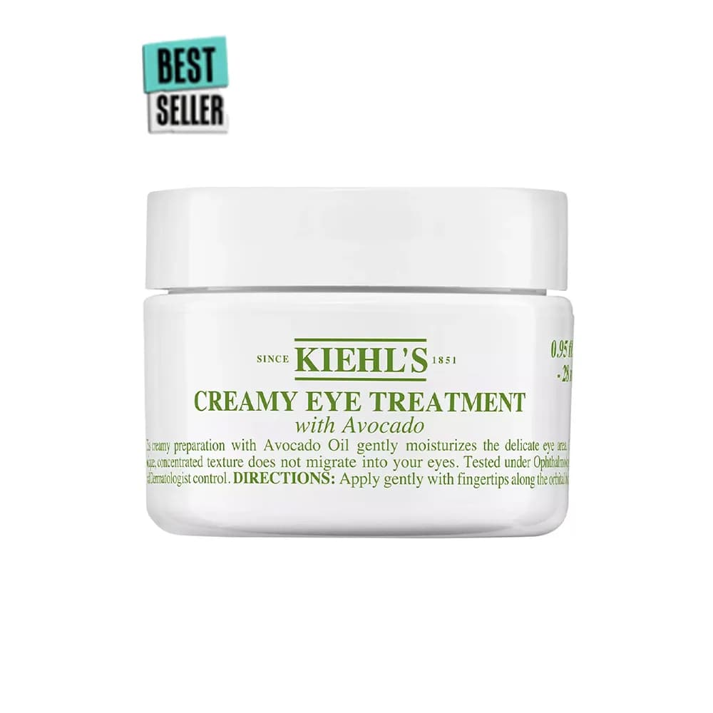 کرم درمانی دور چشم حاوی آووکادو کیلز kiehls ساخت آمریکا خرید فرانسه اورجینال