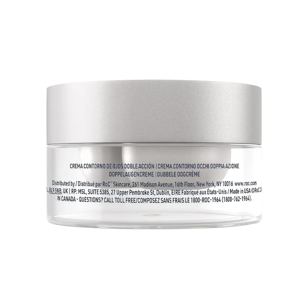 کرم دور چشم رتینول ضد چروک و لیفت راک Roc دوگانه لیفت کننده، صاف کننده و کاهش تیرگی DERM CORREXION® Dual اصل آمریکا — تصویر ۴