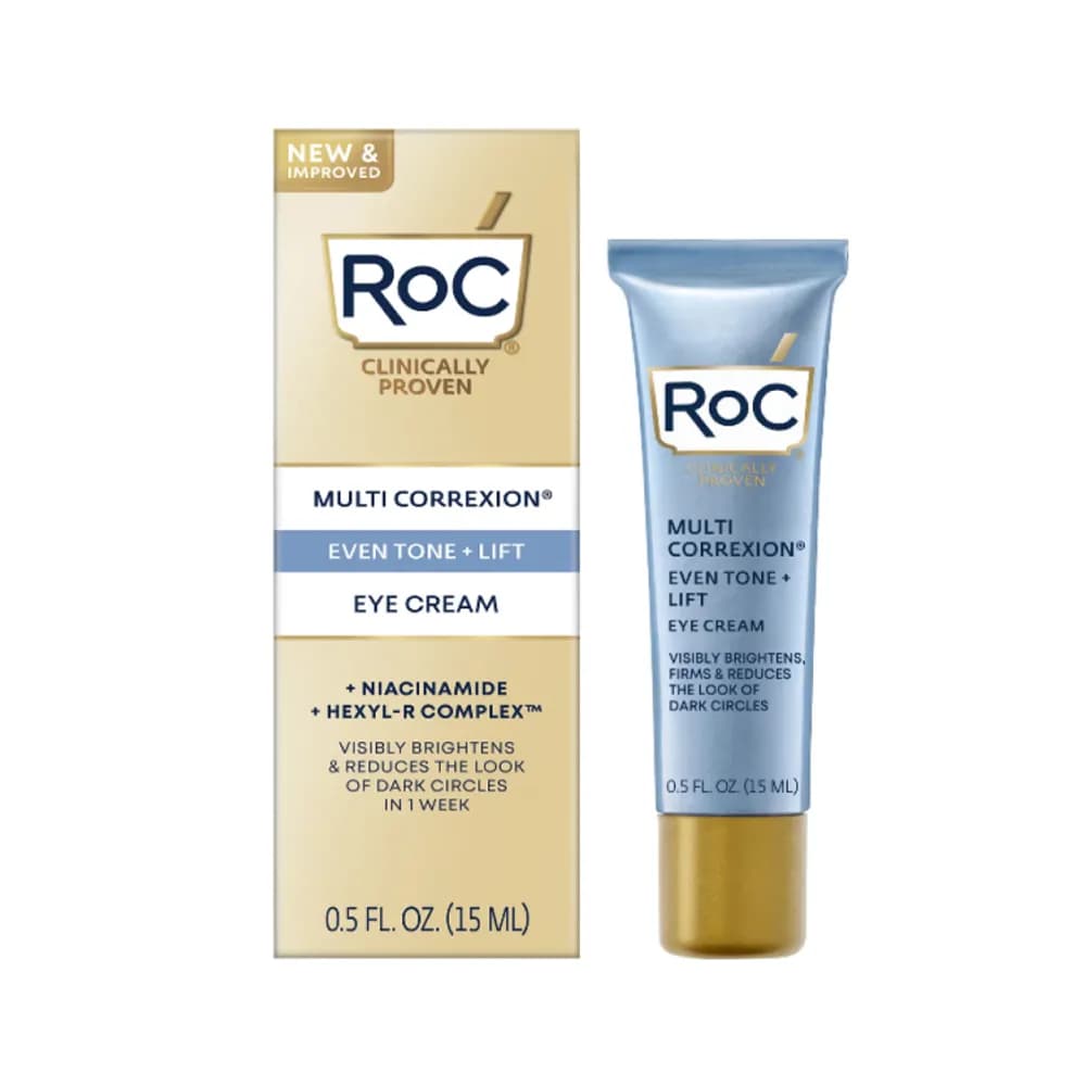 کرم دور چشم لیفتینگ و تیرگی راک Roc ضد تیرگی و لیفت قوی MULTI CORREXION® Even Tone + Lift Eye Cream اصل آمریکا — تصویر ۹