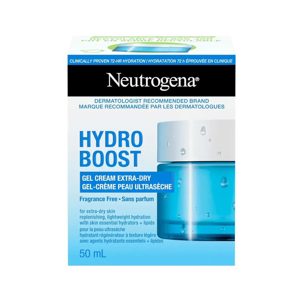 ژل کرم آبرسان نوتروژینا Neutrogena مدل هیدرو بوست Hydro Boost حجم 50 میل | پوست نرمال و خشک اصل کانادا — تصویر ۲