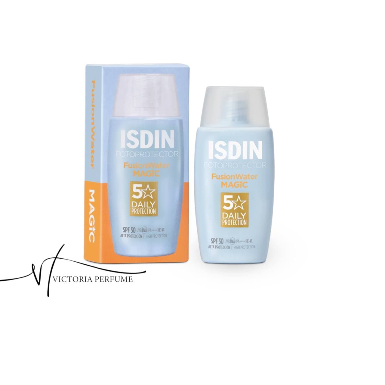 ضد آفتاب فیوژن واتر مجیک ایزدین isdin fusion water magic sunscreen — تصویر ۴