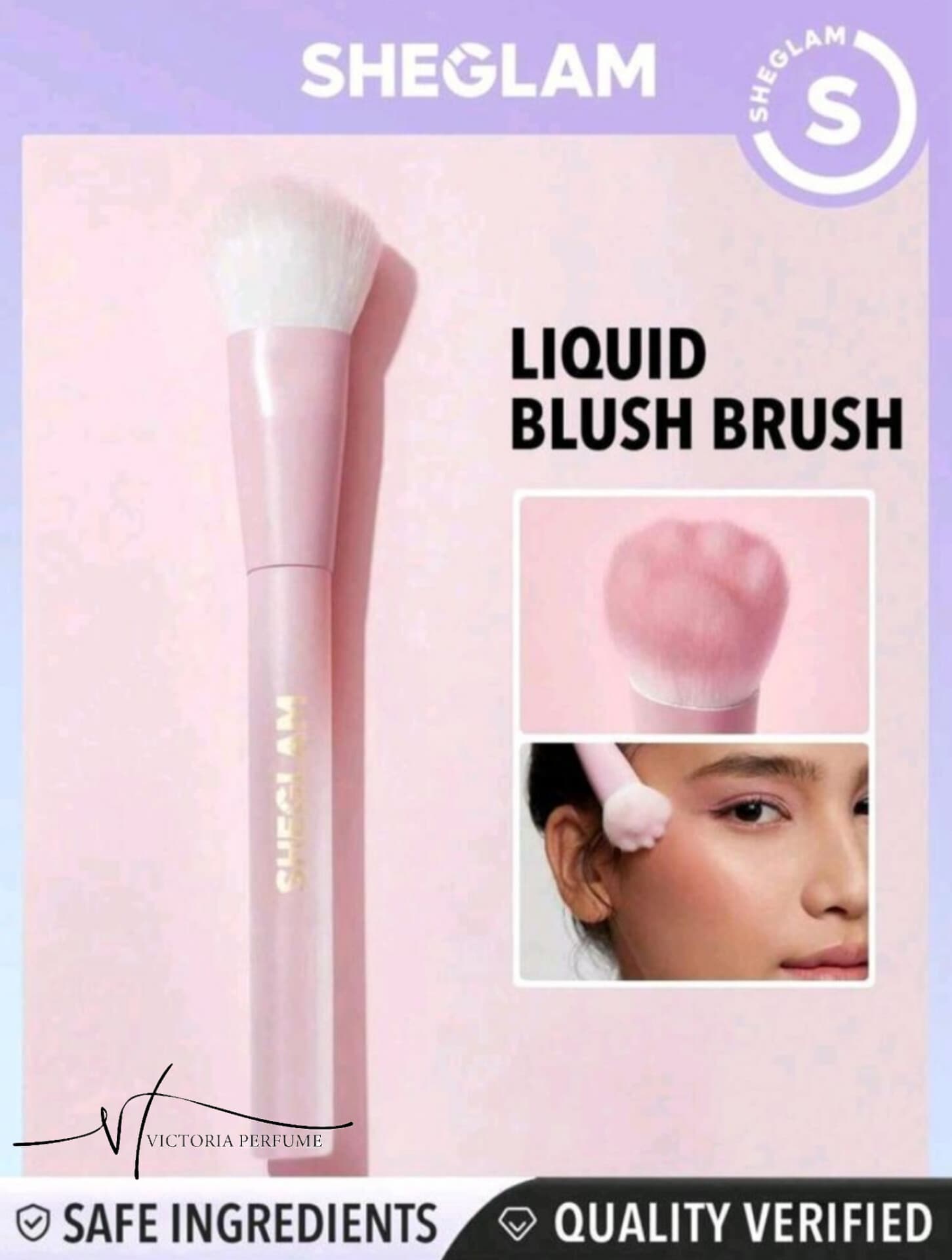 براش رژگونه مایع شیگلم پنجه گربه‌ای sheglam Liquid blush brush — تصویر ۲