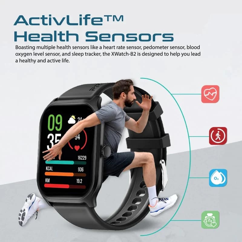 ساعت هوشمند پرومیت مدل XWATCH-B2 — تصویر ۵