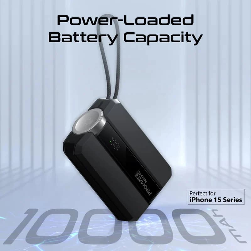 پاوربانک پرومیت مدل NEO-10.BLK ظرفیت 10000 میلی‌آمپرساعت — تصویر ۶