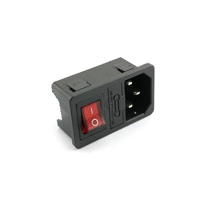 جک پاور کلید‌دار روپنلی دارای جافیوزی مدل AC-01B — تصویر ۲