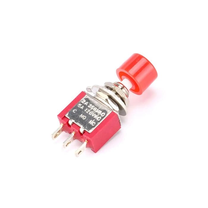 کلید شاسی فشاری (لحظه‌ای) 3 پین مدل PS-102 طرح کلید کلنگی — تصویر ۲