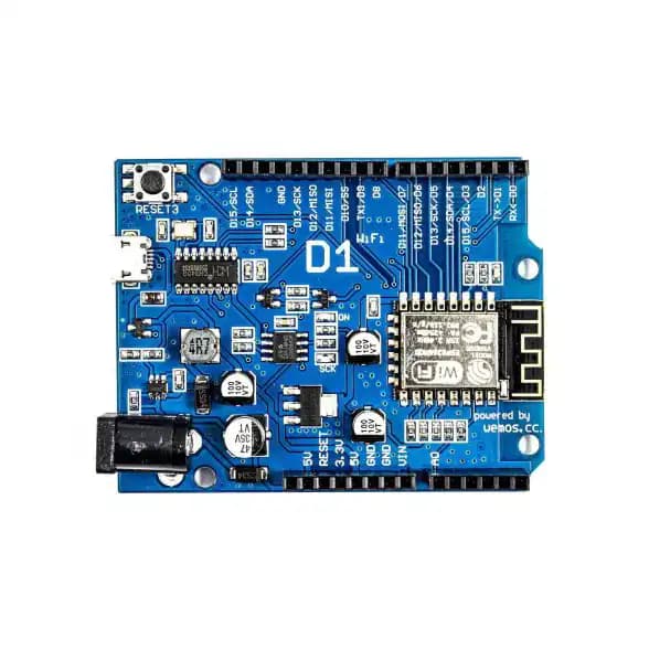 برد WeMos D1 با هسته ESP8266 دارای وای‌فای مبتنی برد Arduino UNO — تصویر ۴