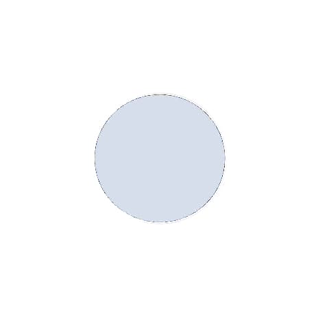 تگ گرد سکهای NFC NTAG215 RFID فرکانس 13.56 قطر 25mm سفید