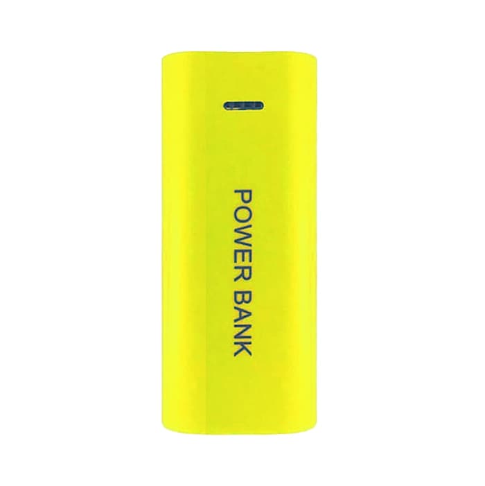 قاب پاوربانک 2 باتری 18650 با خروجی USB 5V 1A و چراغ‌قوه LED رنگ زرد — تصویر ۵