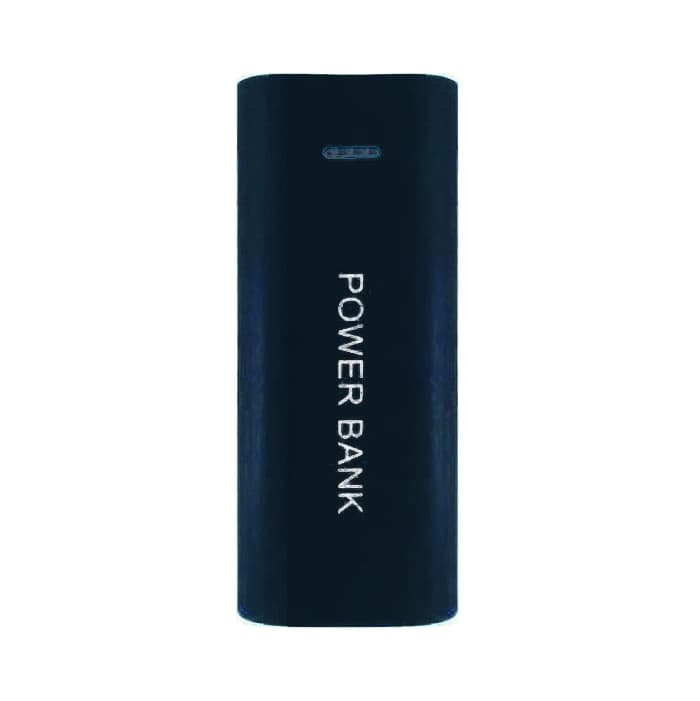 قاب پاوربانک 2 باتری 18650 با خروجی USB 5V 1A و چراغ‌قوه LED رنگ مشکی — تصویر ۵