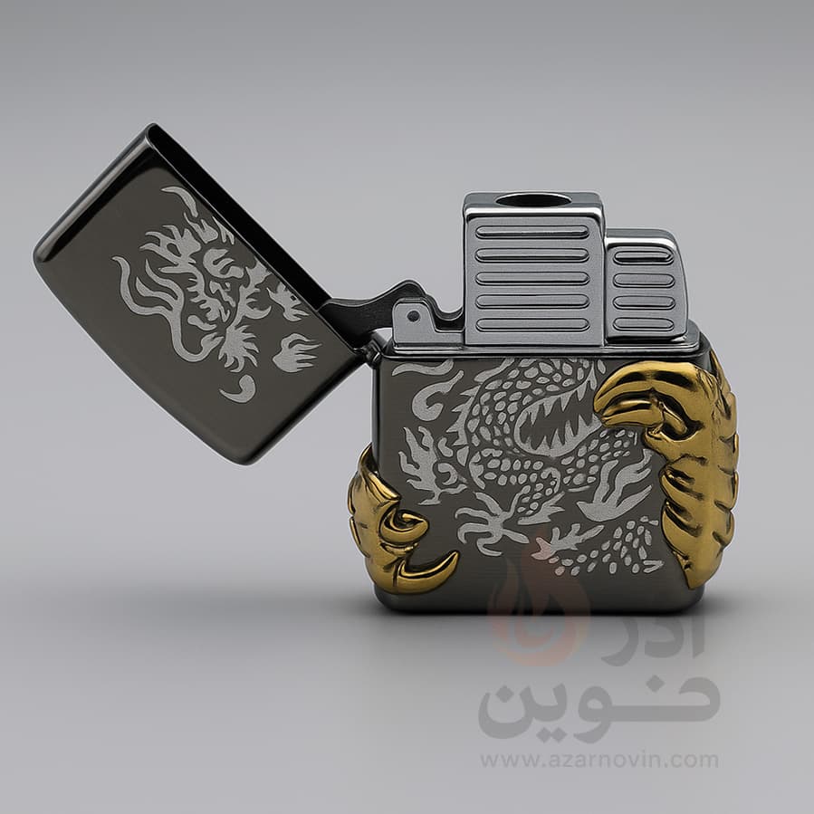 فندک طرح زیپو گازی