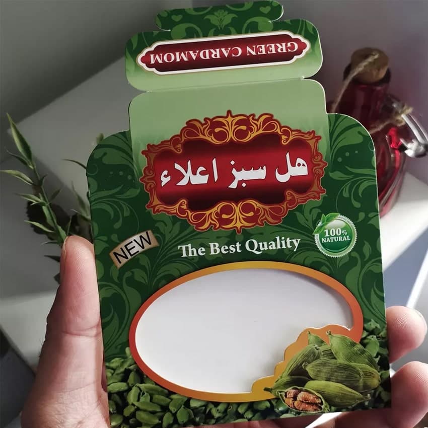 پاکت هل سبز ظرفیت ۱۰ گرمی — تصویر ۳