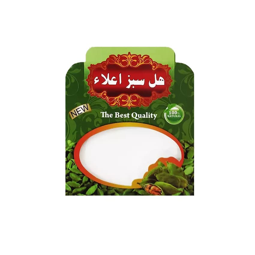 پاکت هل سبز ظرفیت ۱۰ گرمی